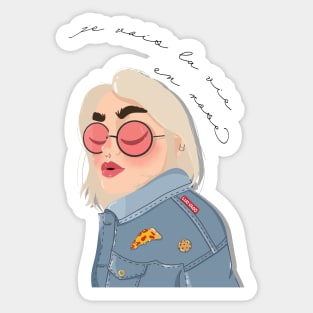 Vie en rose Sticker